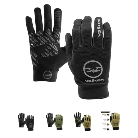 Valken Bravo Full Finger Paintball / Airsoft Gloves