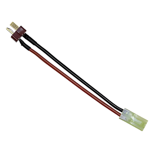 Valken AEG Battery Adapter/Connector (Male Dean/Female Mini Tamiya) 6"