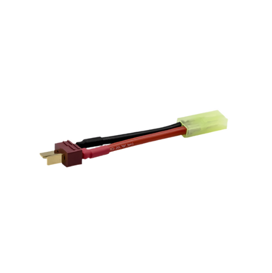Valken AEG Battery Adapter/Connector (Male Deans/Female Mini Tamiya) 2"