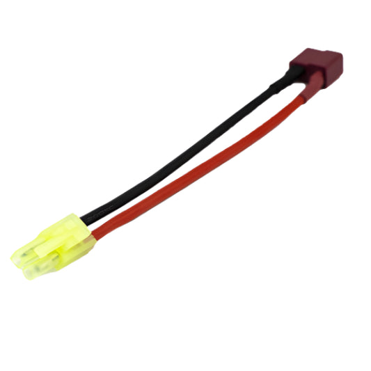 Valken AEG to Battery Adapter/Connector (Female Dean/Male Mini Tamiya) 6inch