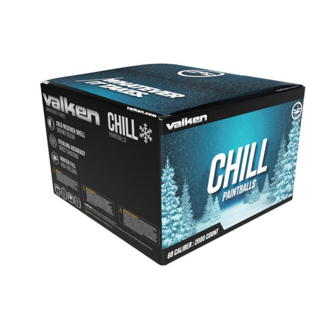 Valken Chill .68 Caliber Paintballs 2000 Rounds