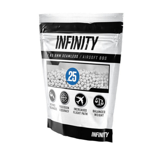 Valken Infinity 0.25g Airsoft BBs 5000 Rounds - White