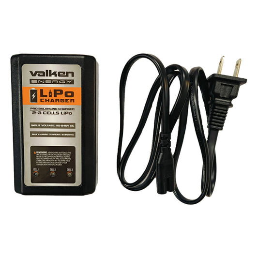 Valken Energy PRO 2-3 Cell LiPo Battery Compact Smart Charger (USA)