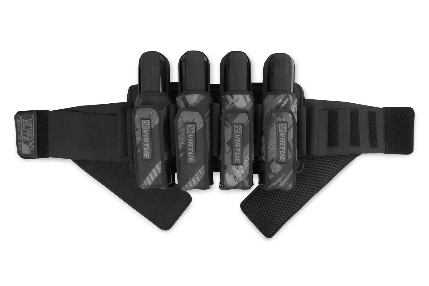 Virtue Elite Paintball Pod Pack Harness - Black 4+7