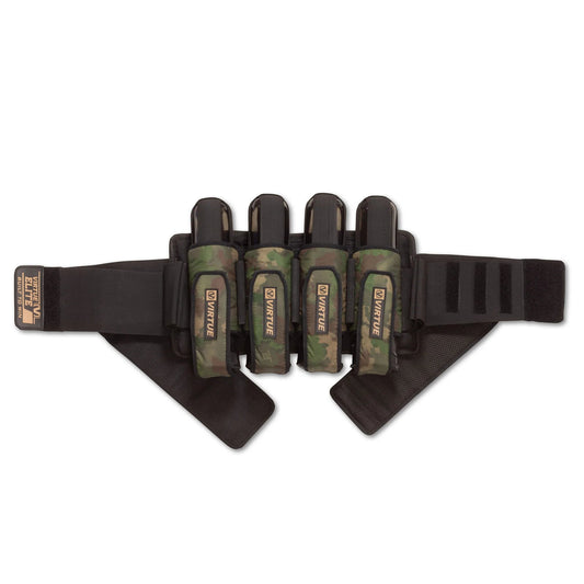 Virtue Elite Paintball Pod Pack Harness - Reality Brush Camo 4+7