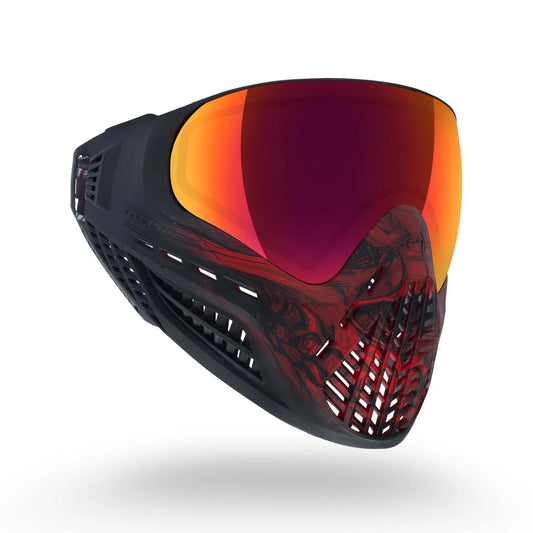 Virtue VIO Ascend Thermal Goggle System - Skull LE Red