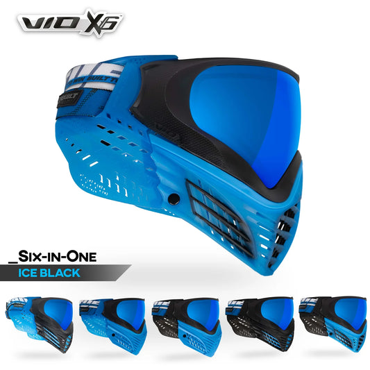 Virtue VIO X6 Six-In-One Thermal Goggle System - Ice Black