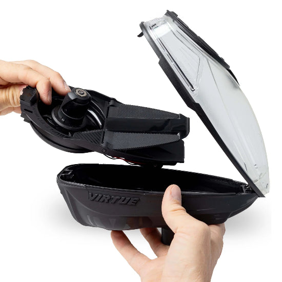 Virtue Spire V Paintball Loader Dust Crystal Clear Black