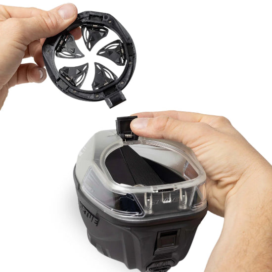 Virtue Spire V Paintball Loader Dust Crystal Clear Black