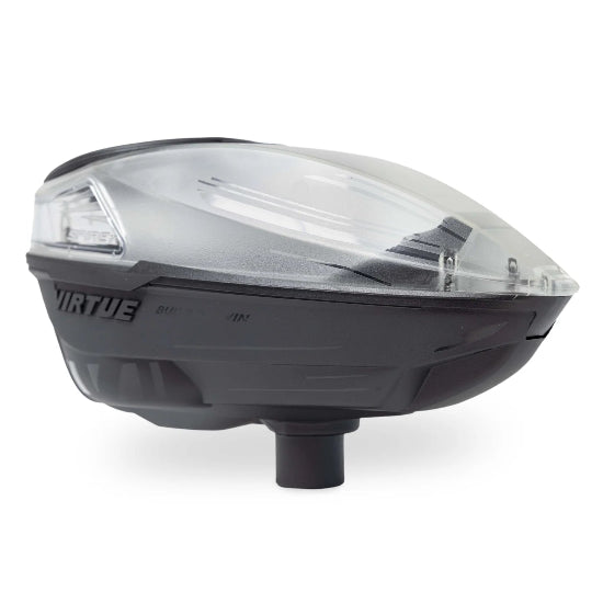 Virtue Spire V Paintball Loader Dust Crystal Clear Black