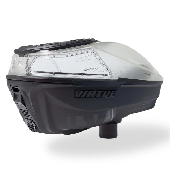 Virtue Spire V Paintball Loader Dust Crystal Clear Black