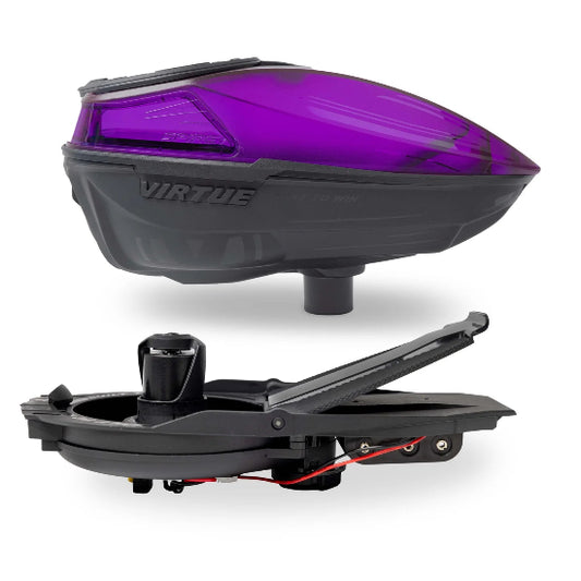Virtue Spire V Paintball Loader - Dust Crystal Purple Black
