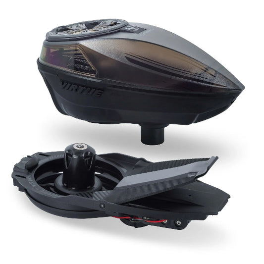 Virtue Spire V Paintball Loader - Dust Crystal Smoke Black