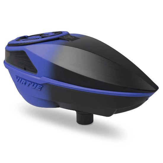 Virtue Spire V Paintball Loader Fade Blue Black