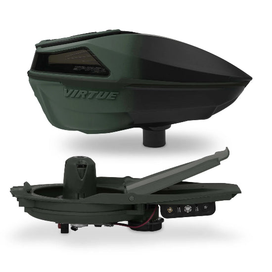 Virtue Spire V Paintball Loader - Fade Olive Black