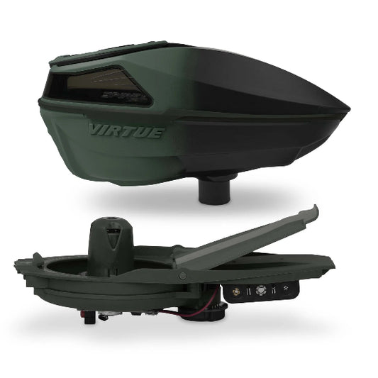 Virtue Spire V Paintball Loader - Fade Olive Black