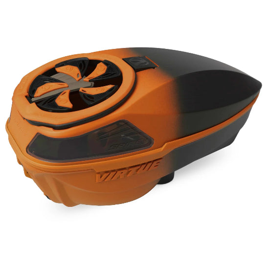 Virtue Spire V Paintball Loader Fade Orange Black