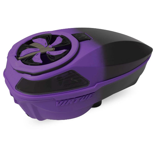 Virtue Spire V Paintball Loader Fade Purple Black