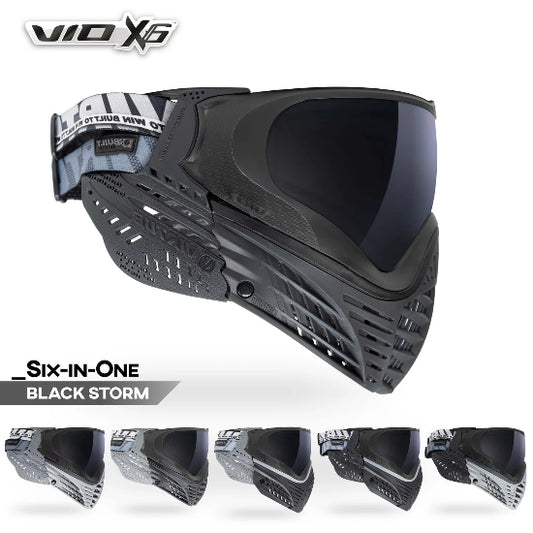 Virtue VIO X6 Six-In-One Thermal Goggle System Black Storm
