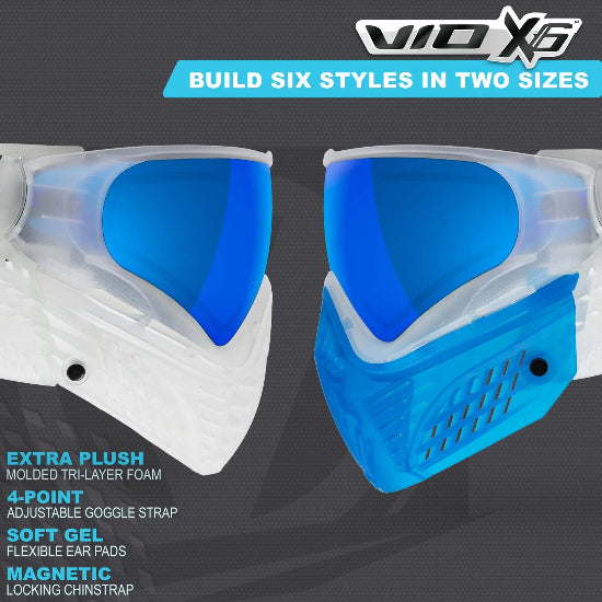 Virtue VIO X6 Six-In-One Thermal Goggle System Clear Ice
