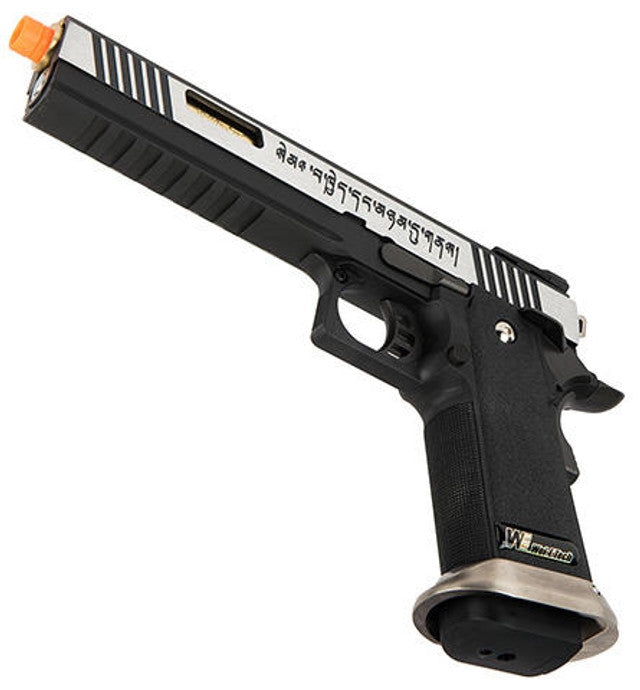 WE Tech 1911 T-Rex Competition (Tibetan Version) Hi-Capa Gas Blowback Airsoft Pistol - 2 Tone/Gold