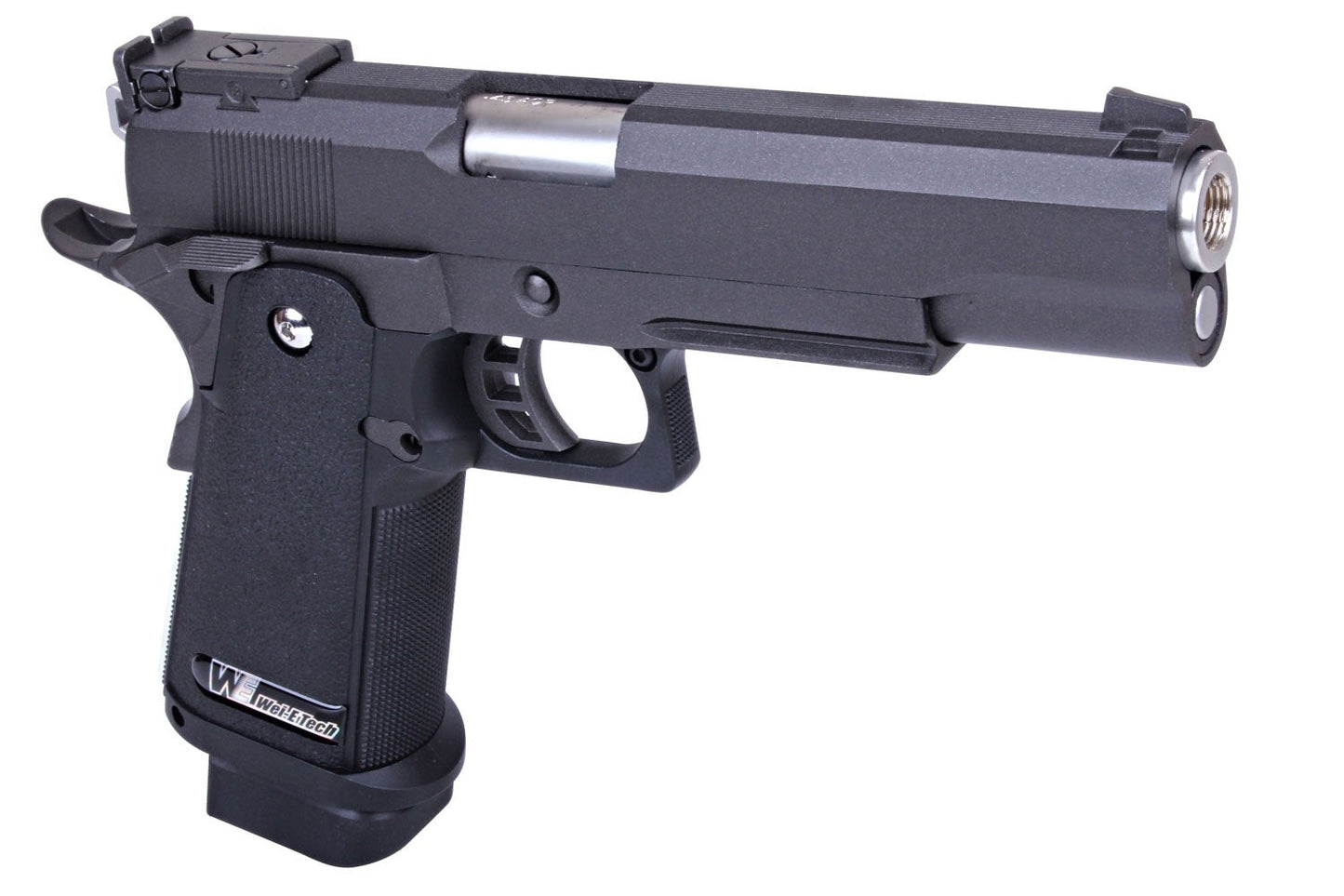 WE Tech R-Version (Full-Auto) Hi-Capa 5.1 Gas Blowback Airsoft Pistol - Black