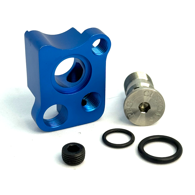 WGP Autococker 2K+ Front Block Kit - Blue Dust