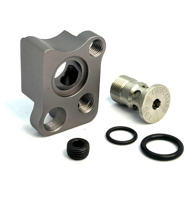 WGP Autococker 2K+ Front Block Kit - Graphite Dust