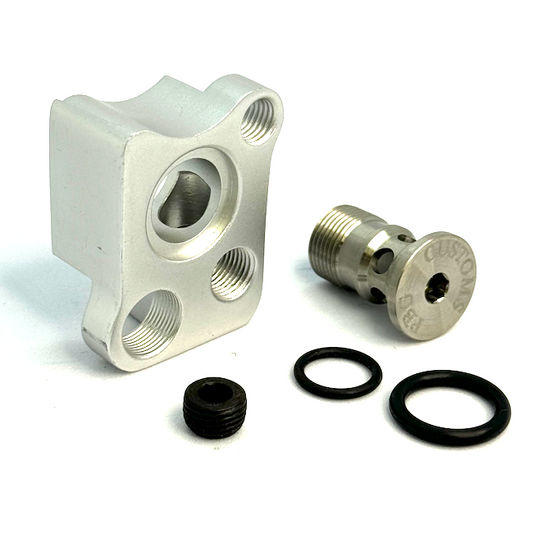 WGP Autococker 2K+ Front Block Kit - Silver Dust