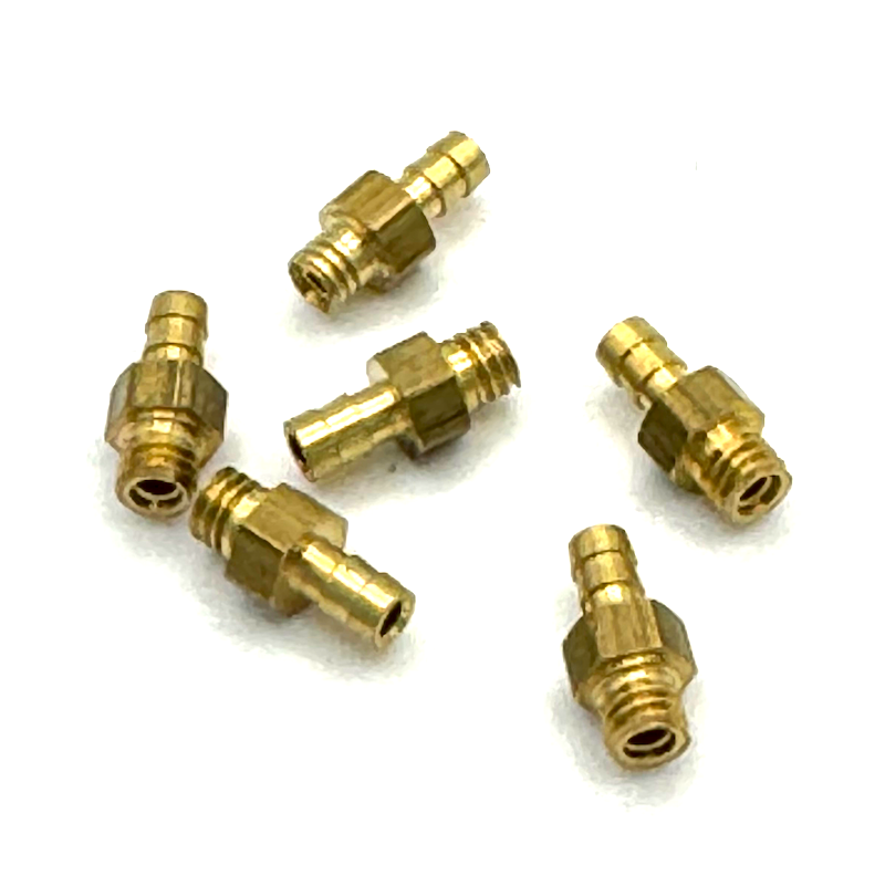 WGP Autococker 3 Way Barb Fitting (6/40) (6 Pack) - Brass (GG11-11)