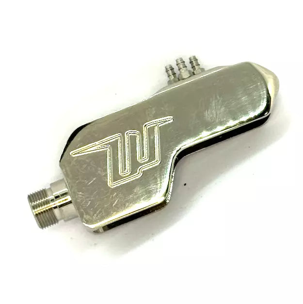 WGP Autococker EBlade Solenoid Manifold Housing - Nickel (GG09-05)