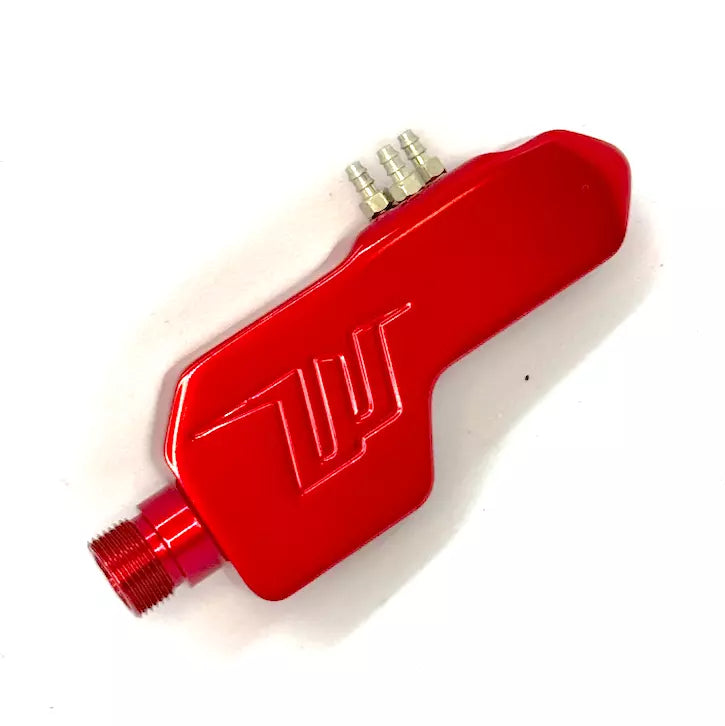 WGP Autococker EBlade Solenoid Manifold Housing - Polished Red (GG09-05)