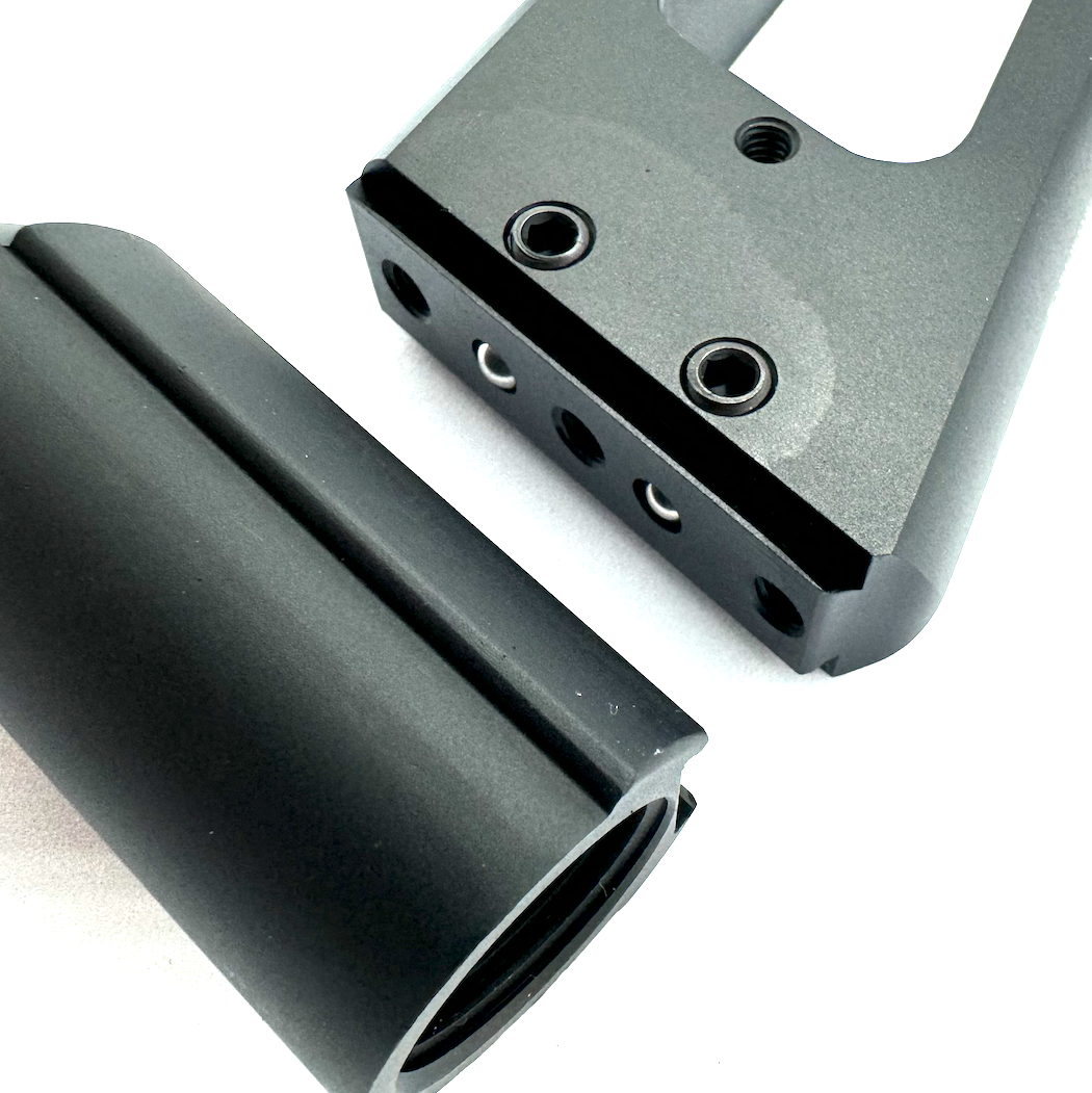 WGP Autococker Hinge Trigger Frame Assembly with ASA - Black Dust (GG05-22)