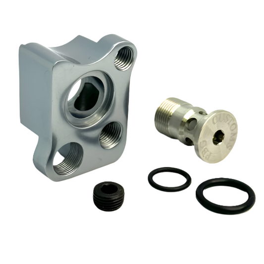WGP Autococker Front Block Kit PEWTER POLISHED