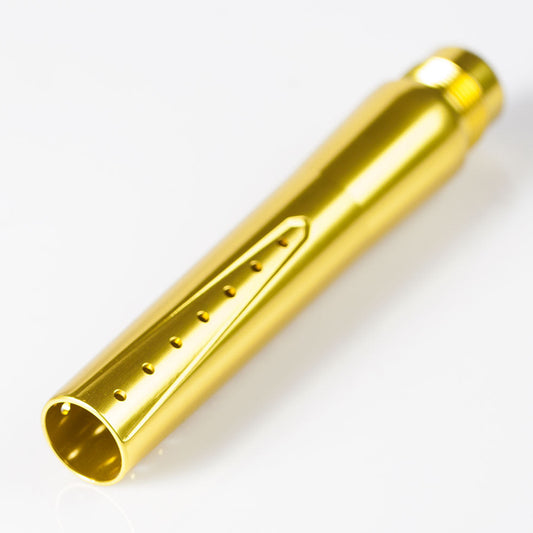 WGP Autococker Kaner Front Barrel Tip 12" - Yellow Polished (UB14)