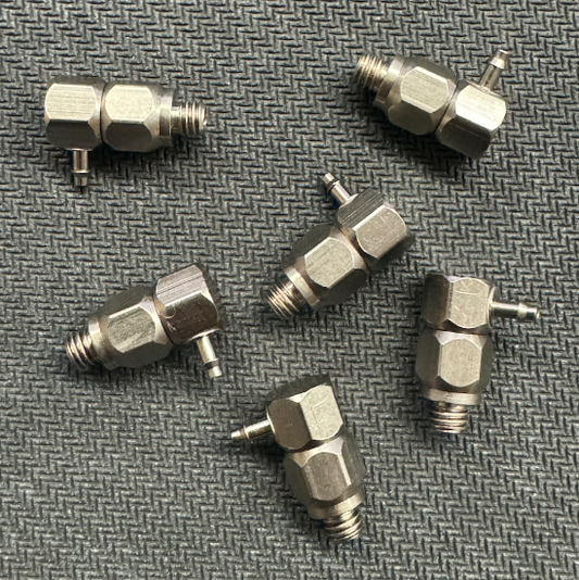 WGP Autococker STO Ram High Flow Swivel Barb (10/32) (6 Pack) - Stainless (GG09-17)