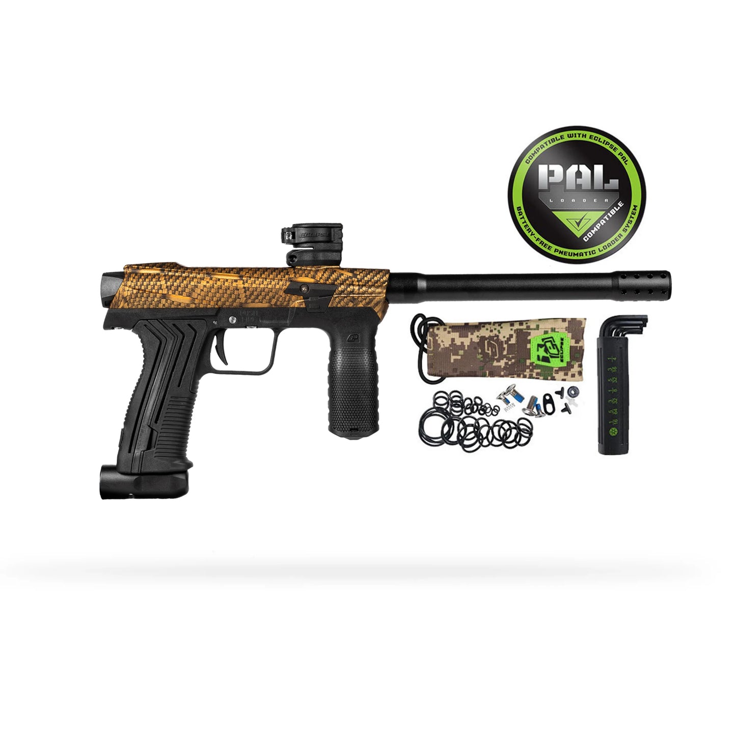 HK Army EMEK100 Paintball Gun - Machine Gold