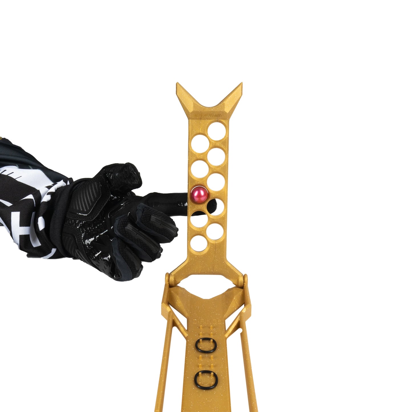 HK Army Joint Folding Marker Gun Stand - Gold