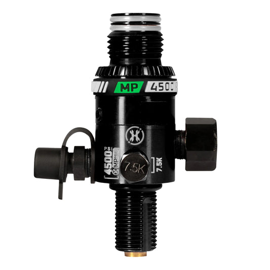 HK Army MP5 Mid-Pressure Compressed Air Tank Regulator (450-550psi Output) - Black