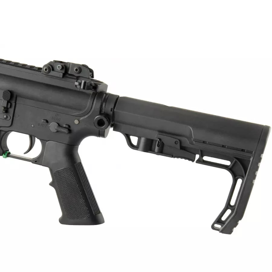 Ranger Armory Airsoft AEG M4 Minimalist Adjustable Stock - Black (GG08-17)