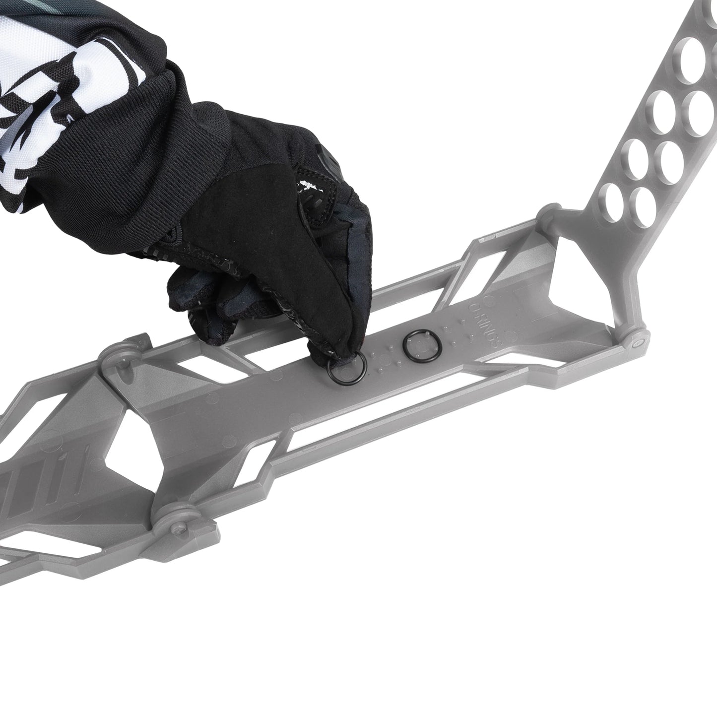 HK Army Joint Folding Marker Gun Stand - Silver